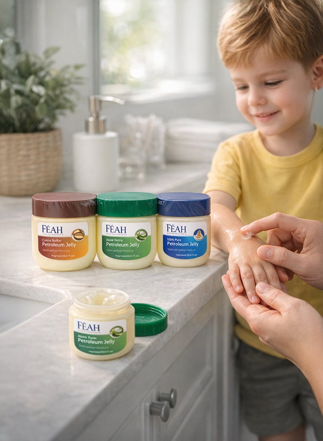 فياح Feah Pet Jelly 60ml – 3 Pieces Value Pack – Multi-Purpose Moisturizing Skin Care - Image 3